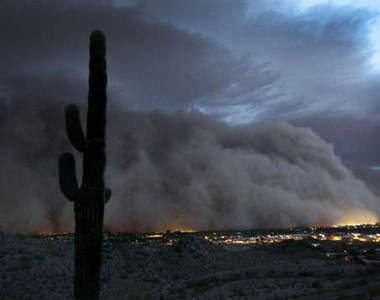 超強沙塵暴襲擊美國!
