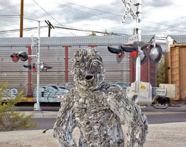 神奇的《報紙藝術》！看完報紙不要再亂丟啦～