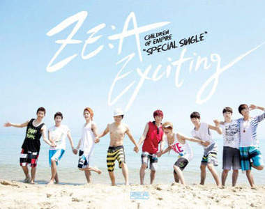 帝國之子[ZE:A]拍新專輯《Watch Out》海邊渡假去～