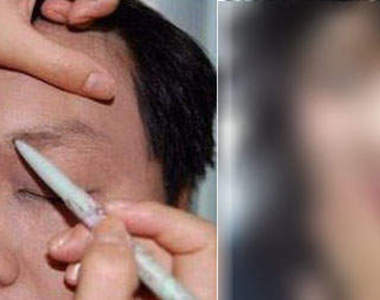 叔叔你過來~我給你化美妝Before &amp; After