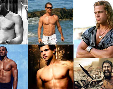 演電影就是該脫掉上衣的男明星呀!