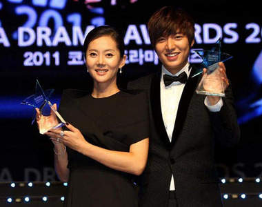 2011年韓電視劇大獎男冠軍《李敏鎬》　事業愛情都拿到手啦！