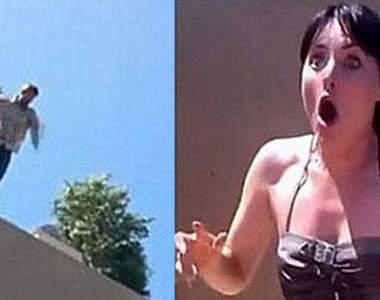 瘋狂求婚方式：從四樓跳樓求婚  女方大驚嚇　