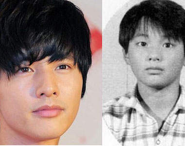 韓明星小時候 對比照(男生篇)