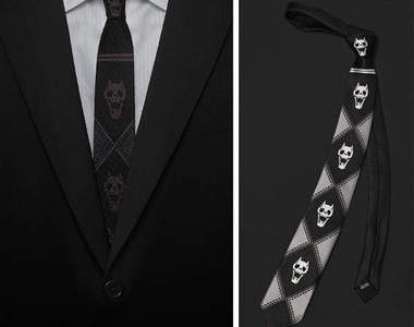 JOJO吉良吉影領帶預購 打骷髏真是好帥氣~