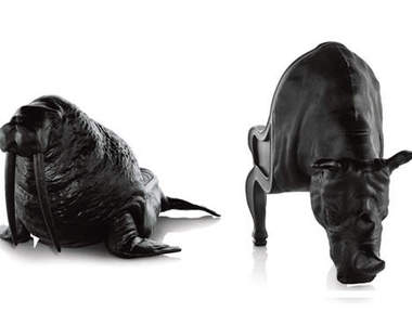 魔獸海象人跟大犀牛被做成標本當椅子了!?