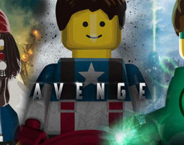 2011年夏季熱門電影海報-樂高版