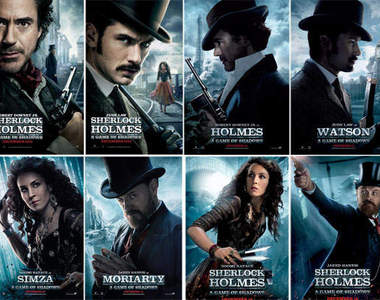 《福爾摩斯2：詭影遊戲》快來收齊角色海報＋預告！