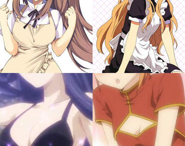 《貧乳以上‧巨乳未滿　普乳也是美乳》的動漫女角～★