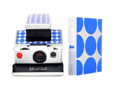 寶麗來拍立得SX-70 藍白波點復刻版~現量推出!