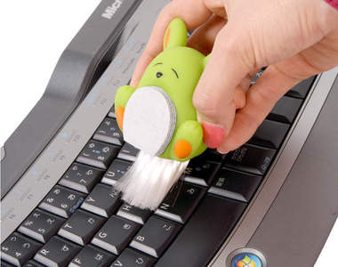 好用又可愛～鍵盤清理小物