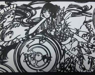 精美ACG紙雕 漫畫也是藝術