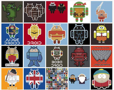 Android小綠人 變身~~~