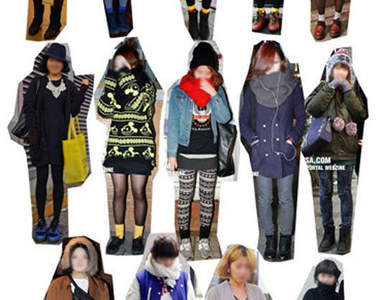 首爾路上有型人！！！