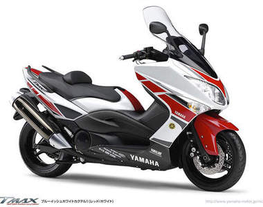 YAMAHA 50th周年慶特飾板 T-MAX 500 騎起來就是帥！