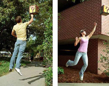 瑪莉歐問號磚塊出現在現實生活！？