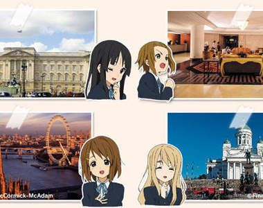 《K-ON!輕音部》電影還沒上就有英國聖地巡禮團?