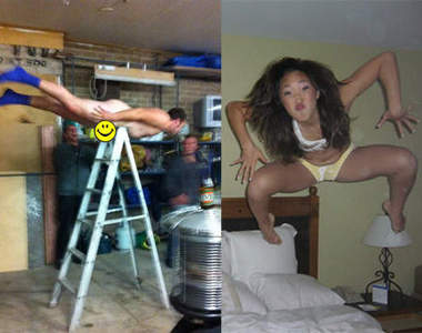 仆街少女&漂浮少女 全世界素人KUSO大響應