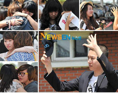 SJ成員《希澈》入伍 粉絲大哭送行