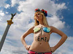 露乳抗爭 烏克蘭婦運團體FEMEN 露乳抗爭 烏克蘭婦運團體FEMEN