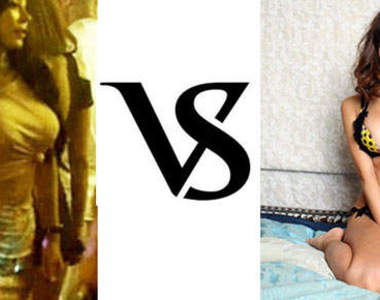 大咪咪韓妹　F罩杯 vs H罩杯　