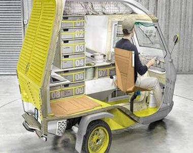 未來式三輪露營腳踏車！！