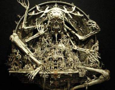 超細緻！美雕刻家刻出天啟藝術