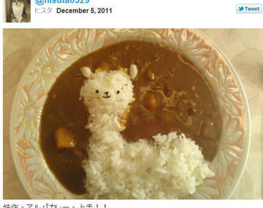 超可愛《草泥馬咖哩》♥ 默默在日本女生間開始流行～