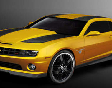 全球最紅的美國車Chevrolet Camaro Bumblebee變形金剛特仕板