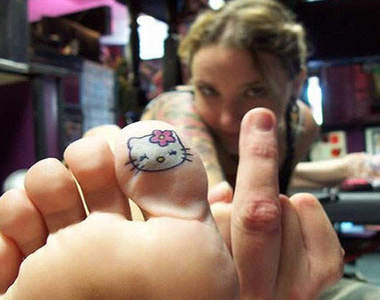 《凱蒂貓刺青》 凱蒂貓迷想不想試試看？！