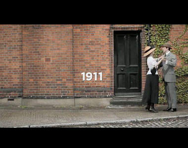 跟著一百秒的影片 穿越時空看流行時尚