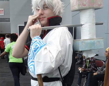 對「銀魂」《坂田銀時》超有愛的美國阿弟仔！