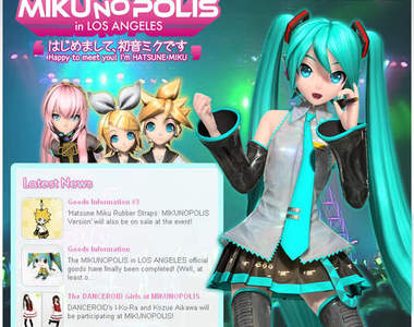 日本粉絲包團去米國看初音未來！