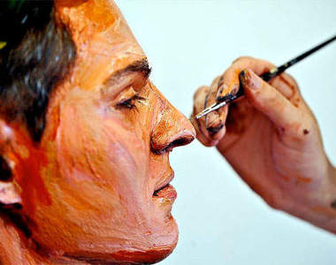 一起見證人體怎麼變成油畫!