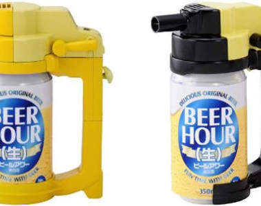 我的泡我自己打　超人性罐裝啤酒打泡器