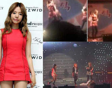 少女時代成員Sunny暈倒 送往醫院...