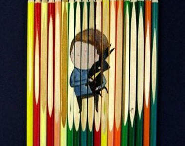 鉛筆上作畫 Ghostpatrol繪畫藝術