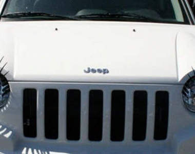 車也愛美  戴假睫毛的時尚車