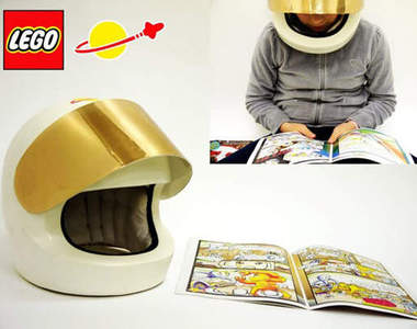 樂高有聲頭盔　看漫畫更生動