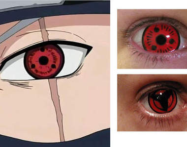 戴上隱形眼鏡 你也可以有《寫輪眼》