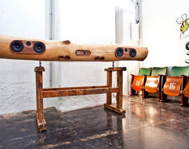 《iTree》整支木頭都是音響？！