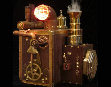 《Steampunk Case》酷!用蒸氣來開機~★