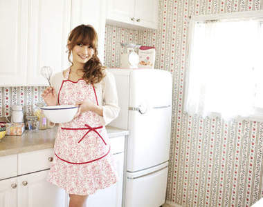 《辣妹圍裙》做菜就是要這樣穿才行～♥