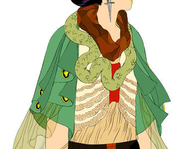 孤傲插畫師Angie Wang 孤傲著自己的美麗時尚