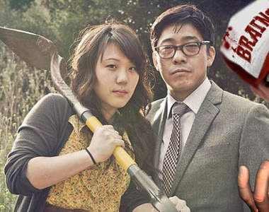 殭屍訂婚照 我也要找朋友當殭屍伴郎然後再爆了他...