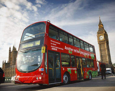 富豪 Volvo  B5L Wright Arriva 倫敦雙層公車再進化