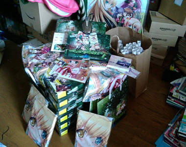 有這麼喜歡嗎?買了20套Rewrite的阿宅