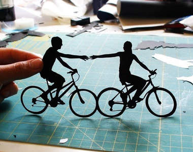 西洋剪紙流 外國人剪出來不一樣的藝術