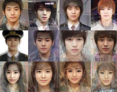 有趣的韓國團體照片合成★