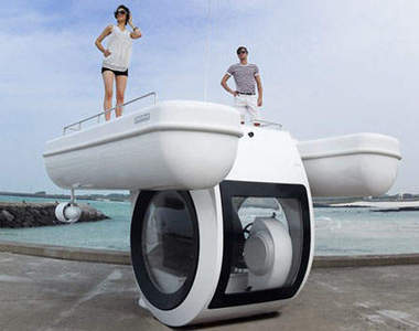 2人用小型潛水艇~想去海底世界玩就靠你了(笑)